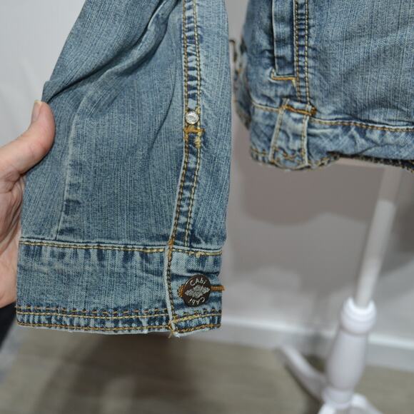 Cabi Woman's Denim Jacket Size Medium - Picture 8 of 11